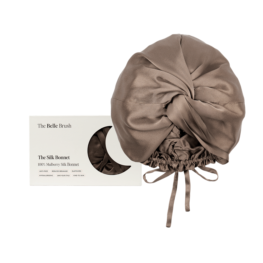Silk bonnet to bed