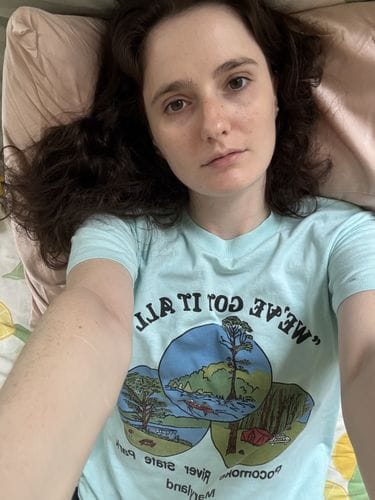 extremely soft t-shirt of uncertain origin