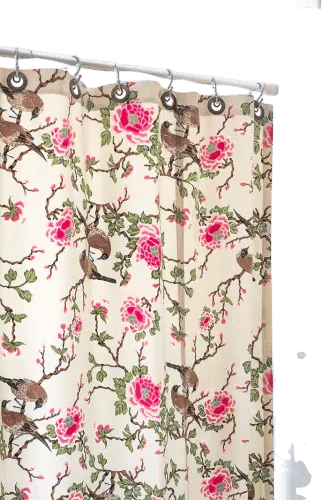 Lovebird Shower Curtain