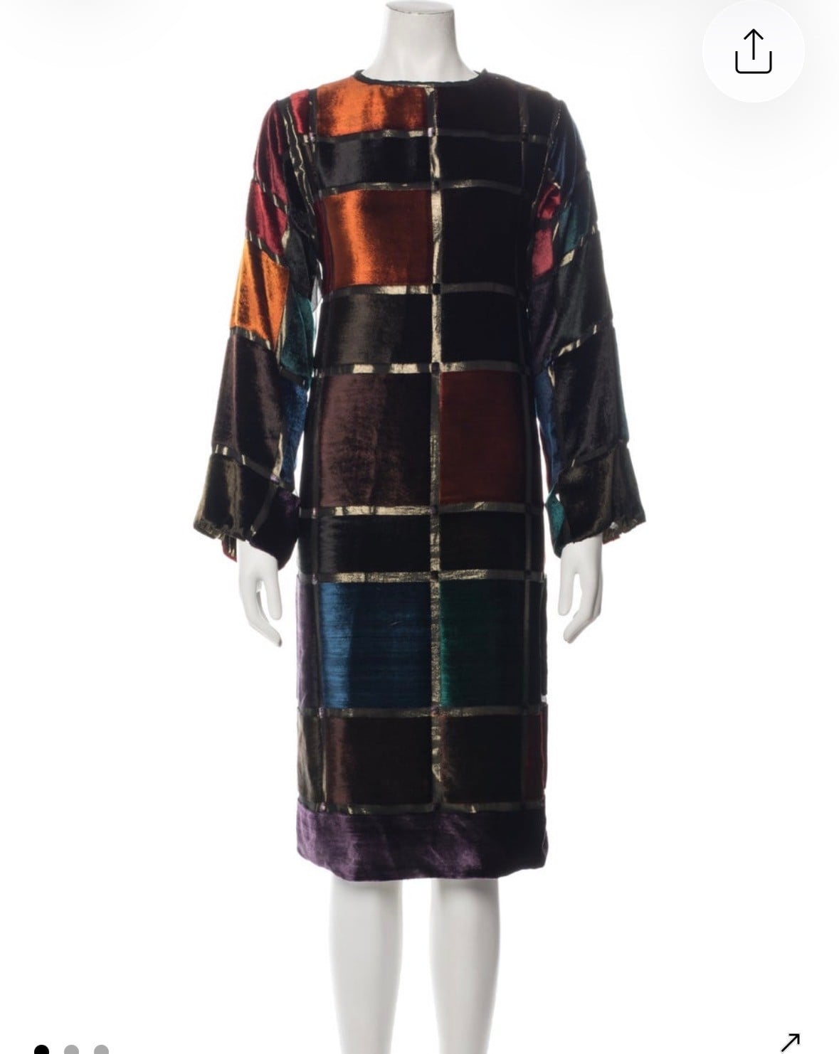 Giorgio Sant'Angelo Velvet Dress