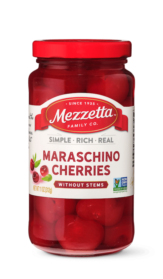 Mezzetta Maraschino Cherries Without Stems