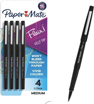 Flair Felt Tip Pens