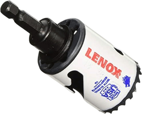 LENOX Tools Bi-Metal Speed Slot Arbored Hole Saw, 1-1/2" (1772729)