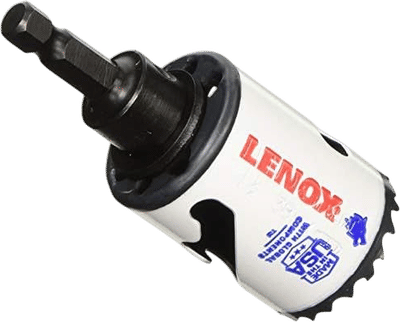 LENOX Tools Bi-Metal Speed Slot Arbored Hole Saw, 1-1/2" (1772729)