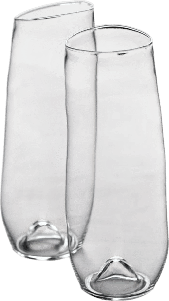 Stemless Prosecco Glasses