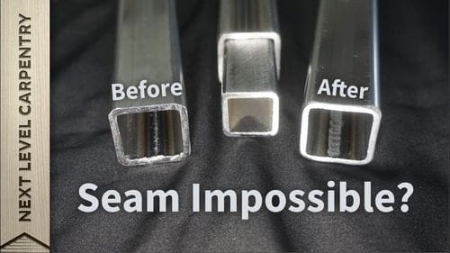 Tools to Quickly Remove Internal Weld Seams from Steel Tubing