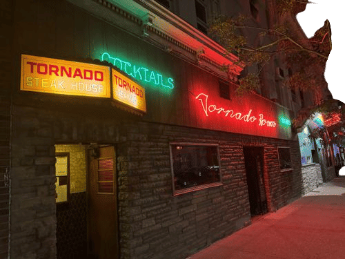 Tornado Steakhouse for Late Night