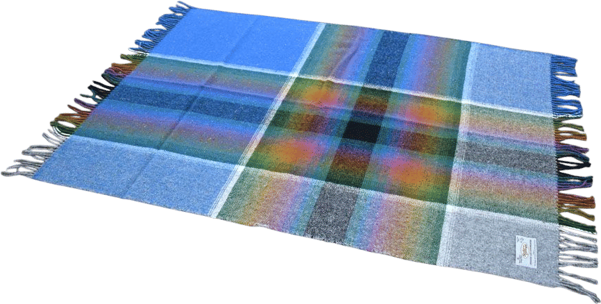 Prism Throw - Studio Donegal hand woven Donegal Tweed kilcar
