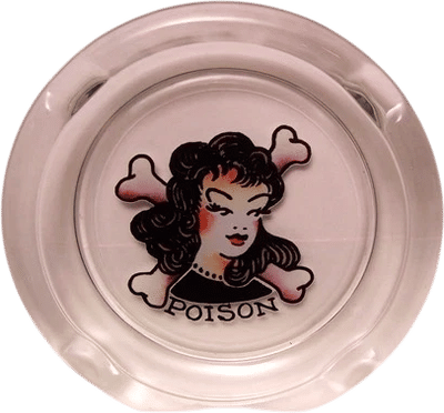 Vintage Sailor Jerry "Poison" Ashtray