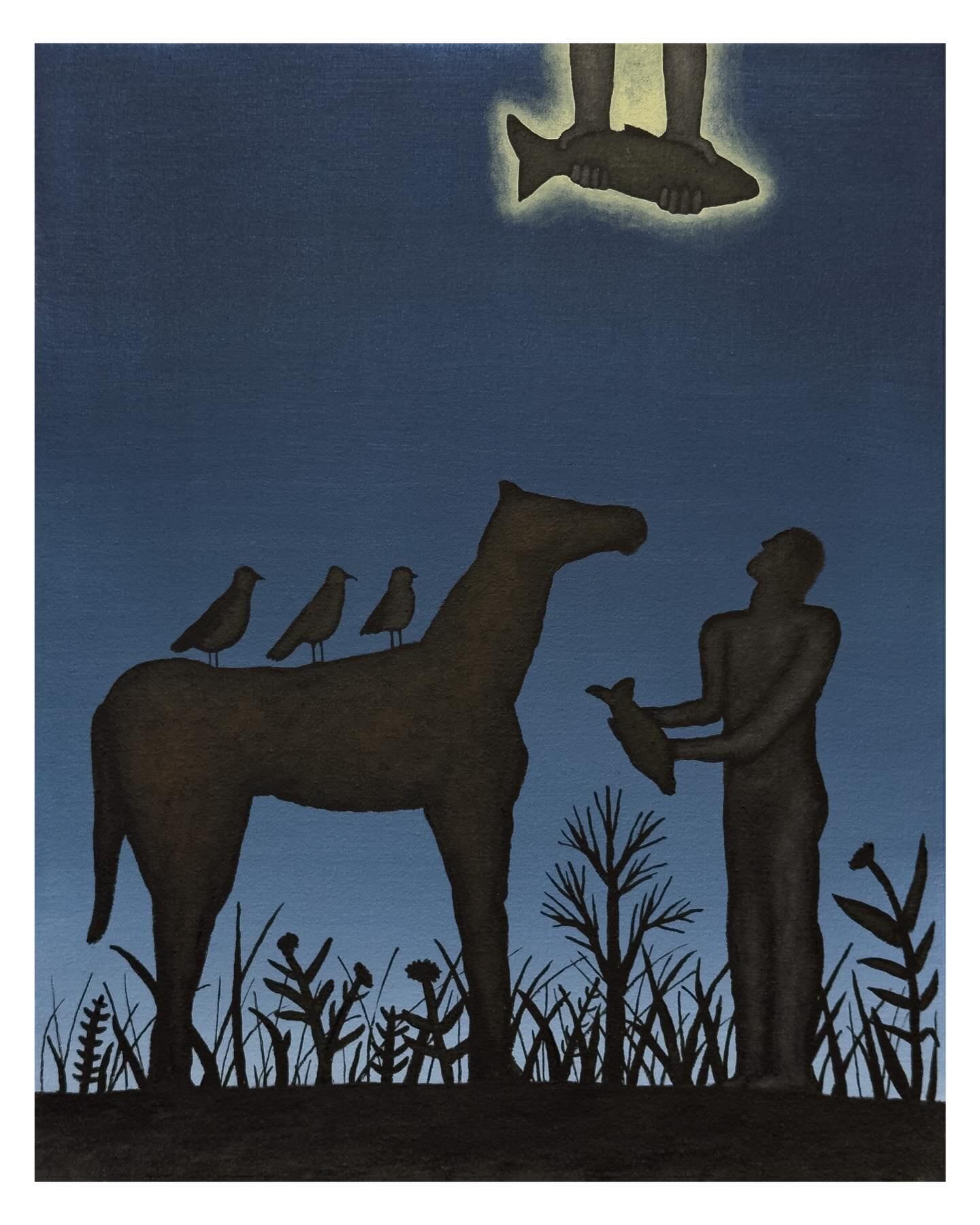William Schaeuble: "Man Naming the Animals"