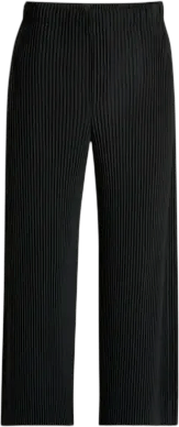 Homme Plissé Issey Miyake Pleated Pants (Black)