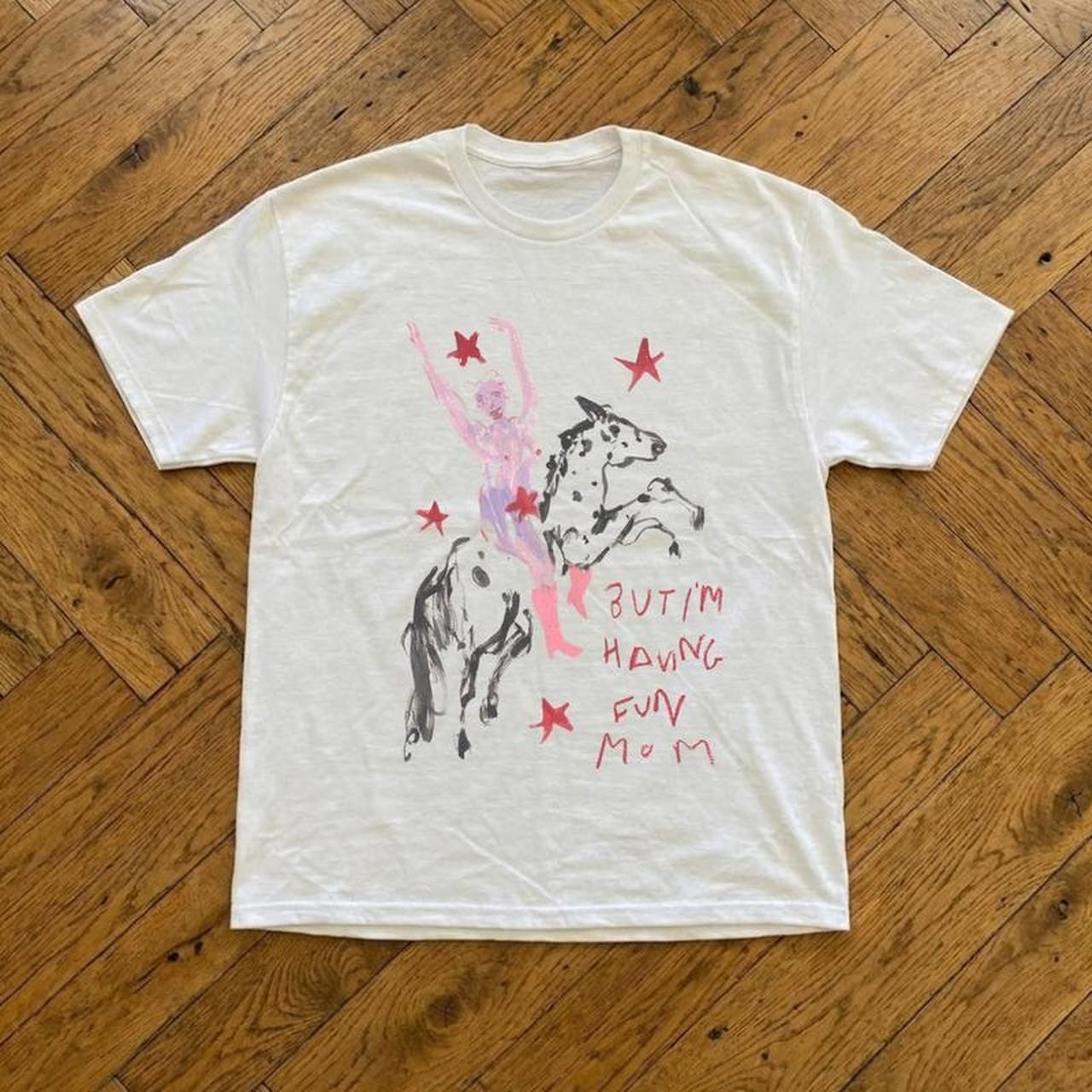 But I'm Having Fun Mom Horse Rider Tee