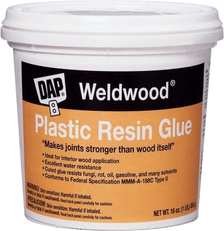 Dap 00203 Weldwood Plastic Resin Glue, 1-Pound