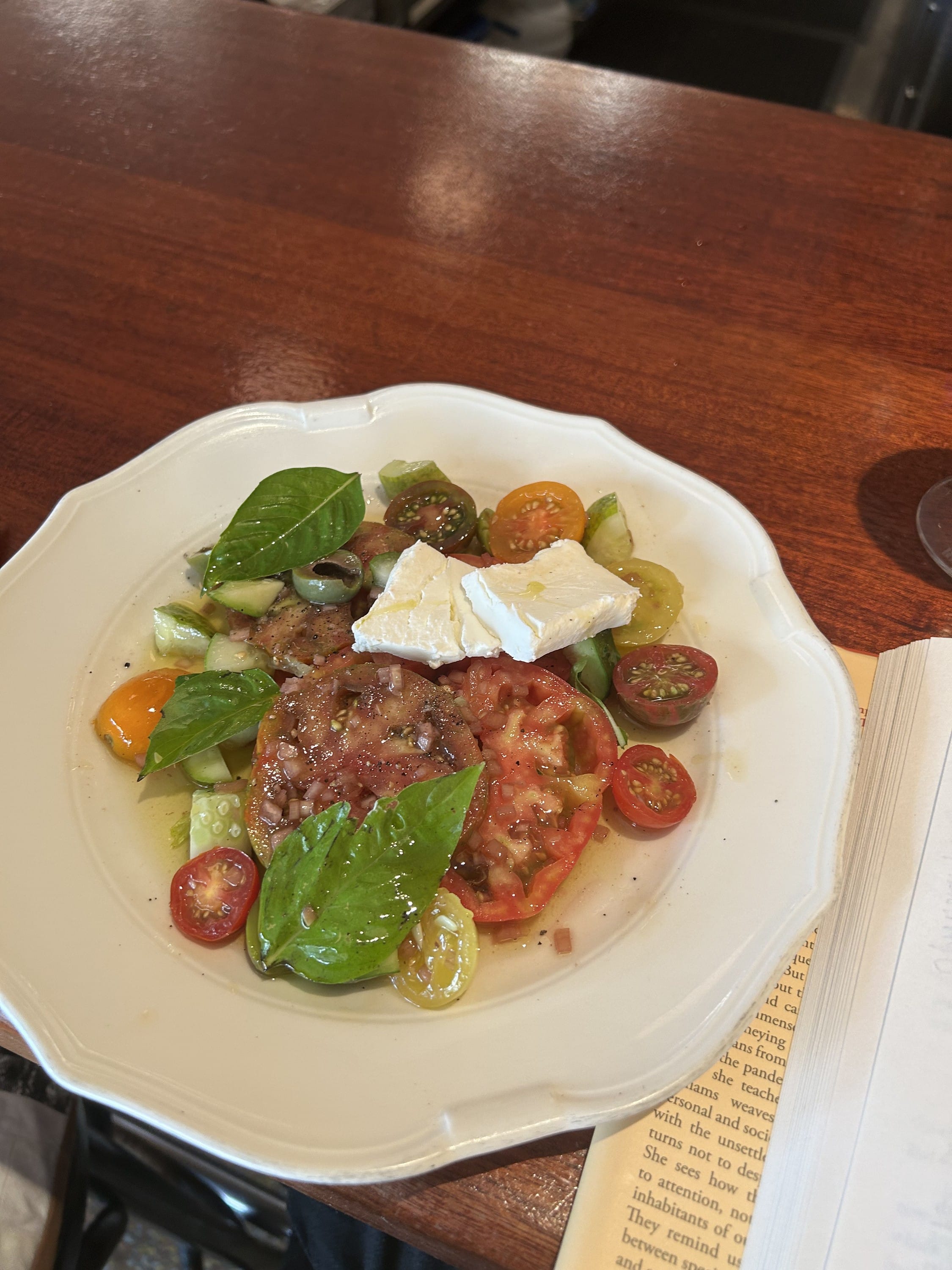 Tomato salad from Chez Fonfon