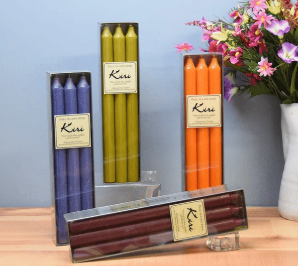 Danish Kiri Taper Candles