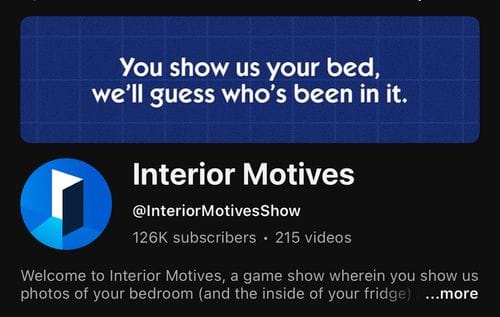 Interior Motives, hosted by Ben Mora