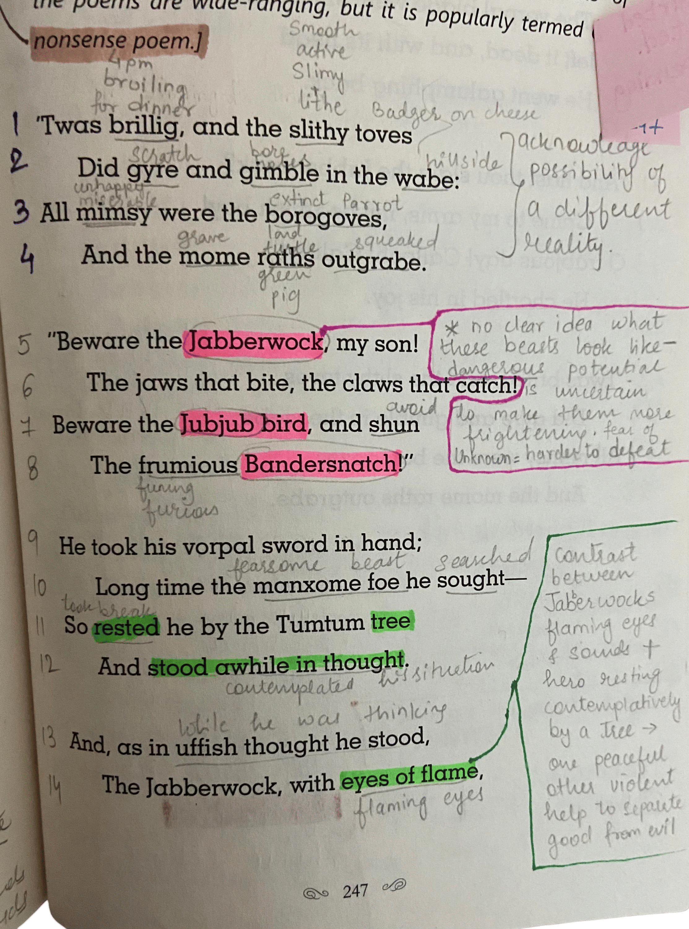 Translating The Jabberwocky