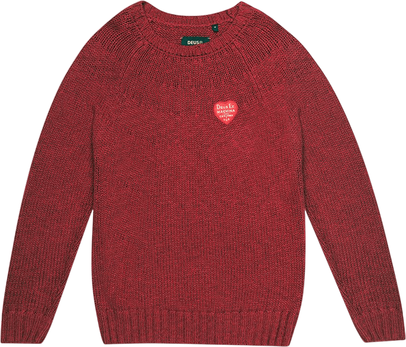 Deus Ex Machina Wildfires Knit (Chilli Red)