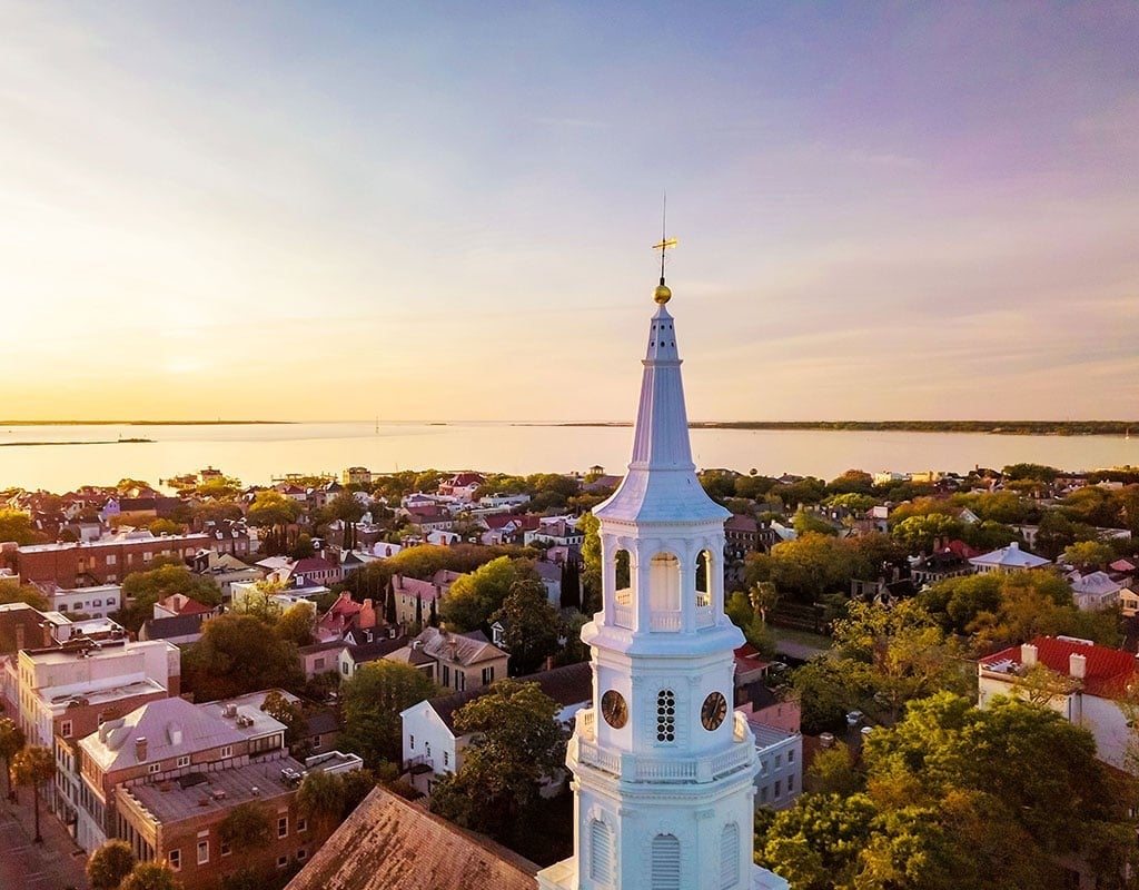 Visits to my family in Charleston , SC