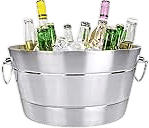 Silver Drink Tub