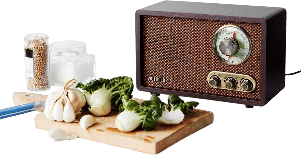 Having a radio in your kitchen