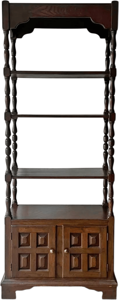 Vintage Dark Oak Shelf