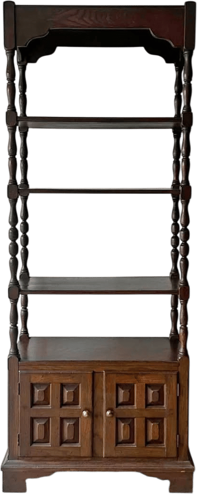 Vintage Dark Oak Shelf
