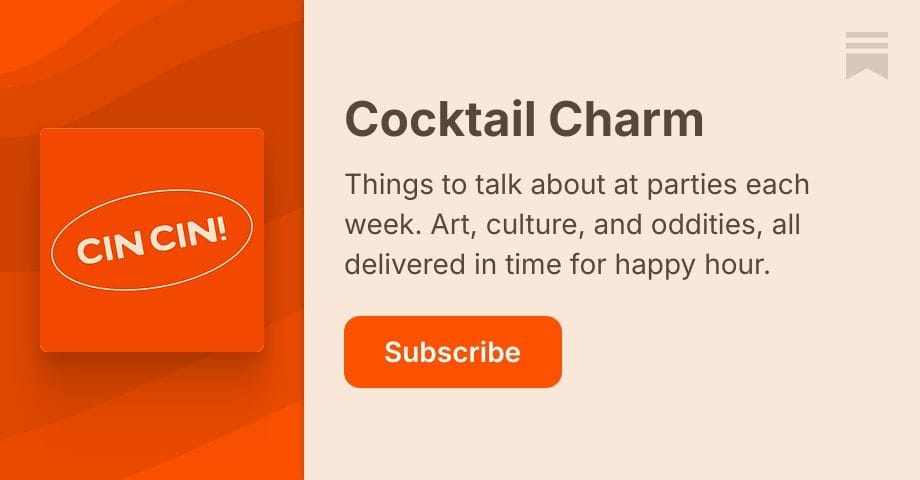 cocktail charm