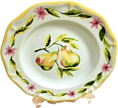 Tropical Pear Salad Plates