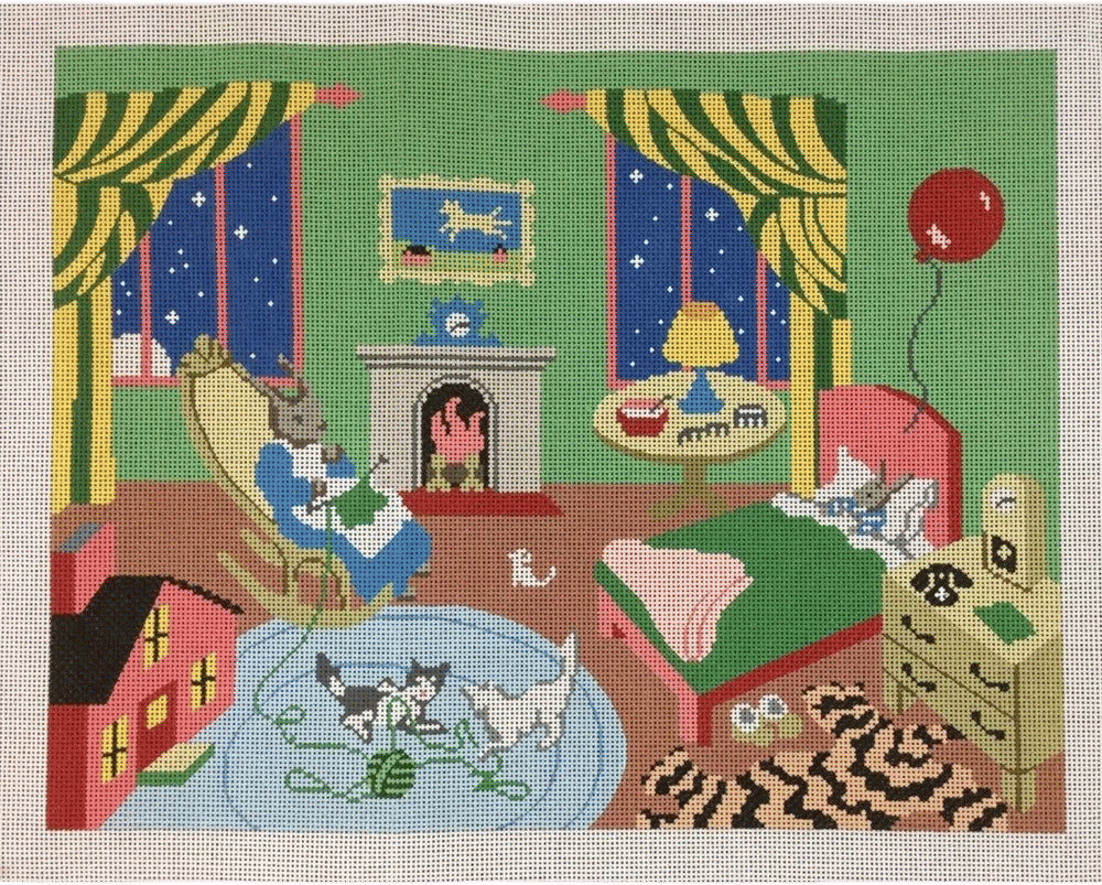 Goodnight Moon Needlepoint Canvas