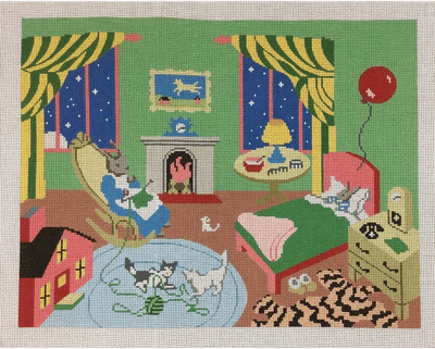 Goodnight Moon Needlepoint Canvas