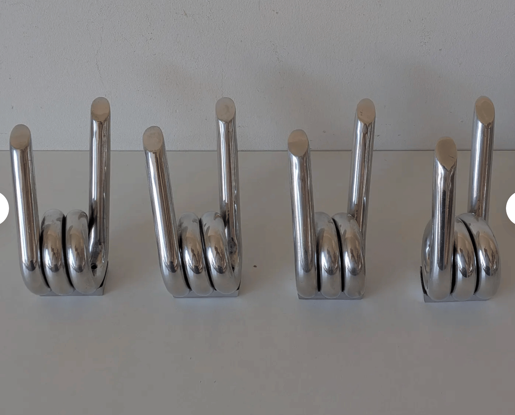 Modern Twisted Coat Hooks