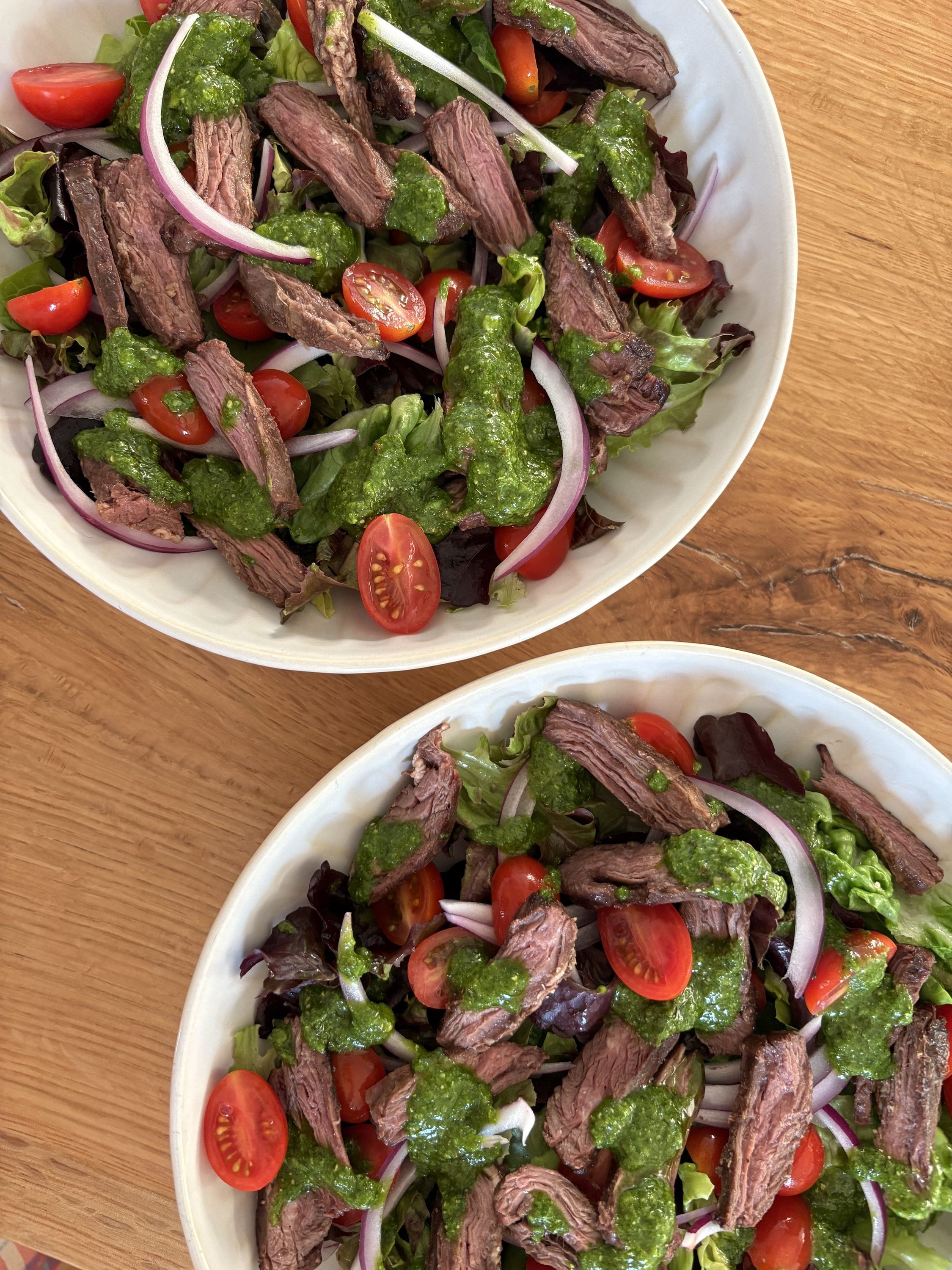 Skirt Steak Salad