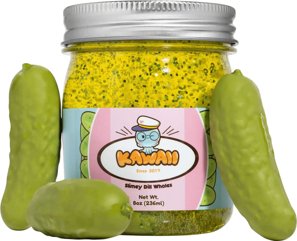 Pickle Sparkly Slime