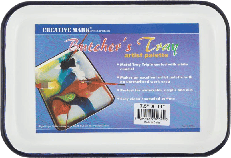 Creative Mark Butcher Tray 7.5"x11" Palette