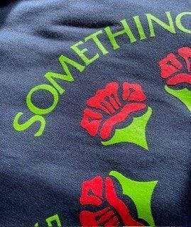 Something Natural Five Flower Logo Sweatshirt