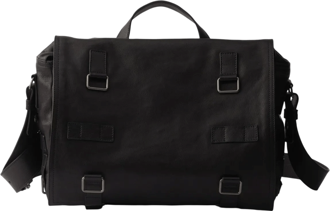 Prada Leather Messenger Bag