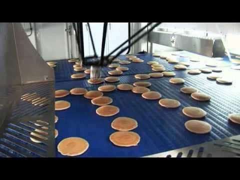 this promotional video for a robot at a pancake factory