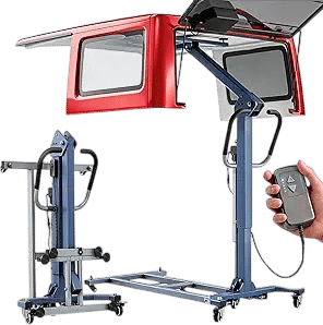 Electric Hard Top Removal Lift for Jeep Wrangler