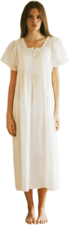 Wear nightgowns and robes around the house
