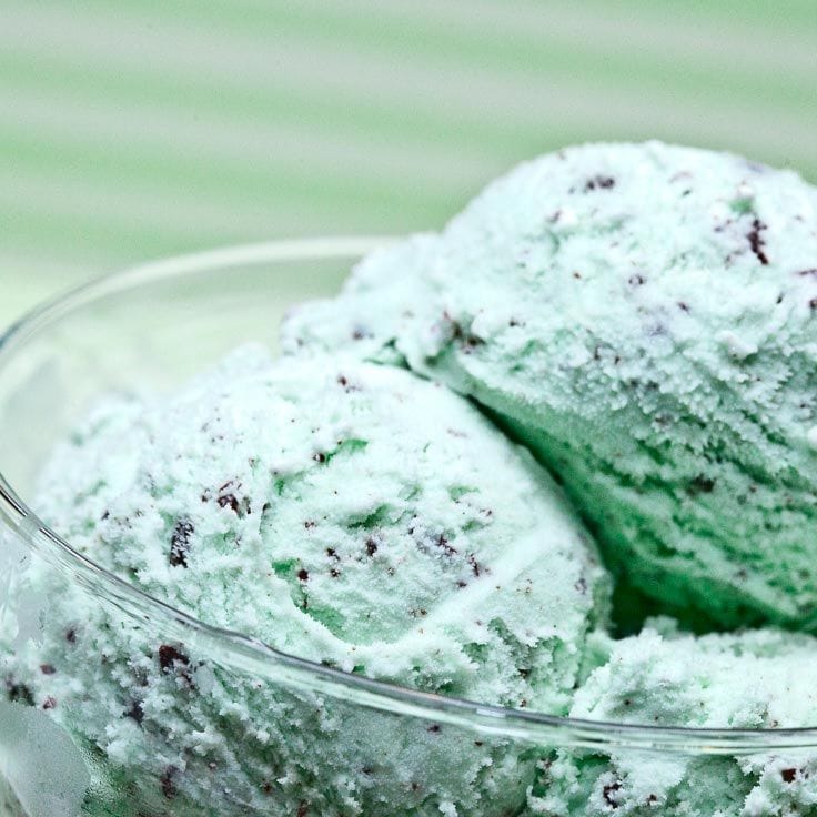 mint chocolate icecream