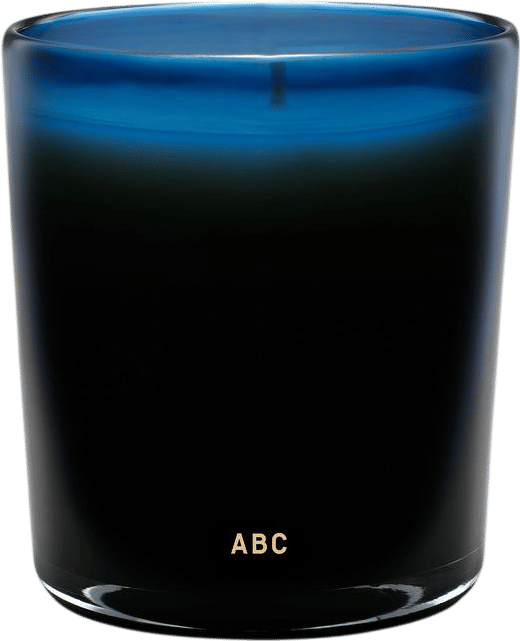 Personalised Handblown Glass Candle