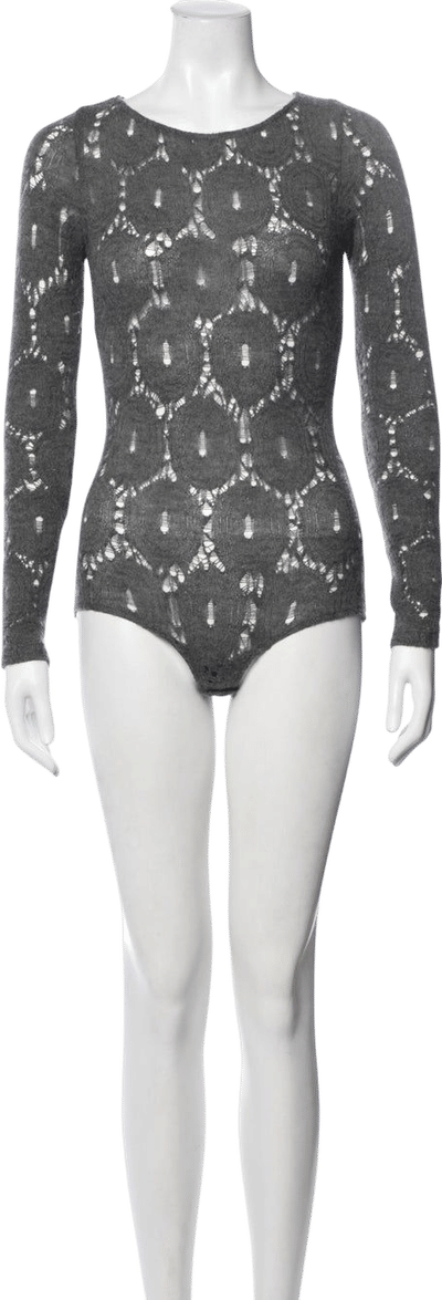 Cashmere Lace Pattern Sweater