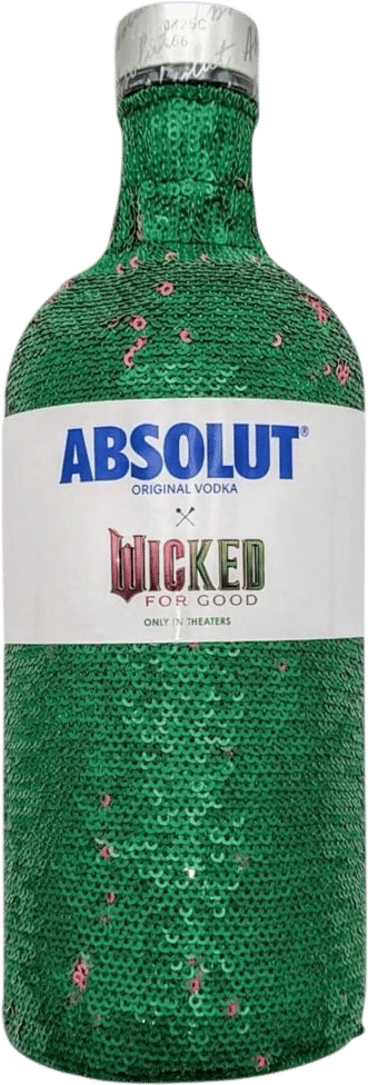 Wicked x Absolut: Green Sequin Vodka