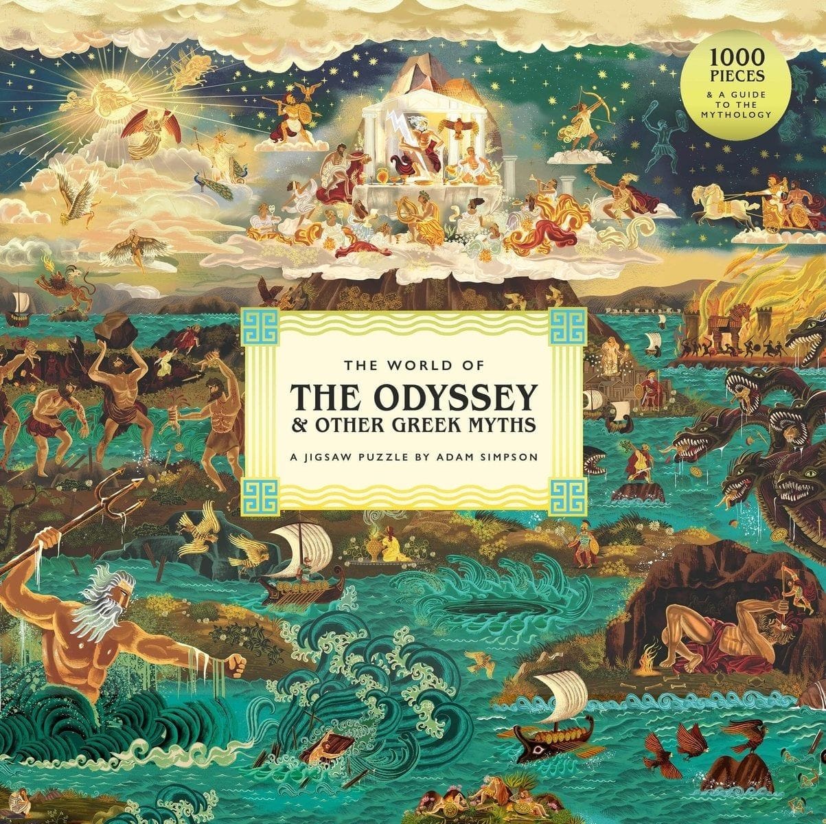 The World of the Odyssey & Other Greek Myths Jigsaw Puzzle (Adam Simpson)