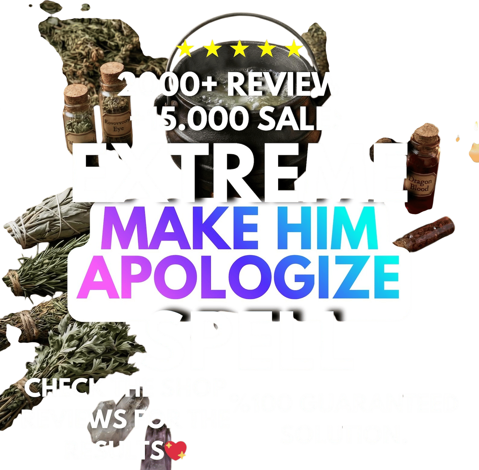 Apology Spell from an Etsy Witch