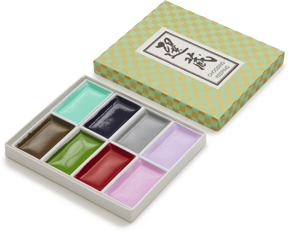 Choosing Keeping Retro Watercolour Set, 1950s