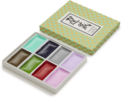 Retro Watercolour Set, 1950s