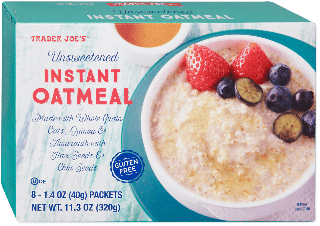 Trader Joe’s Instant Oatmeal w brown sugar