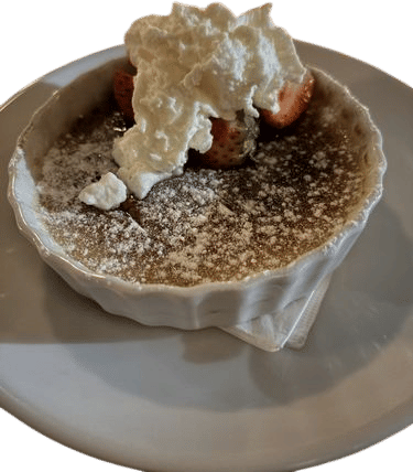 Comedor’s Coconut creme brûlée infused with tequila